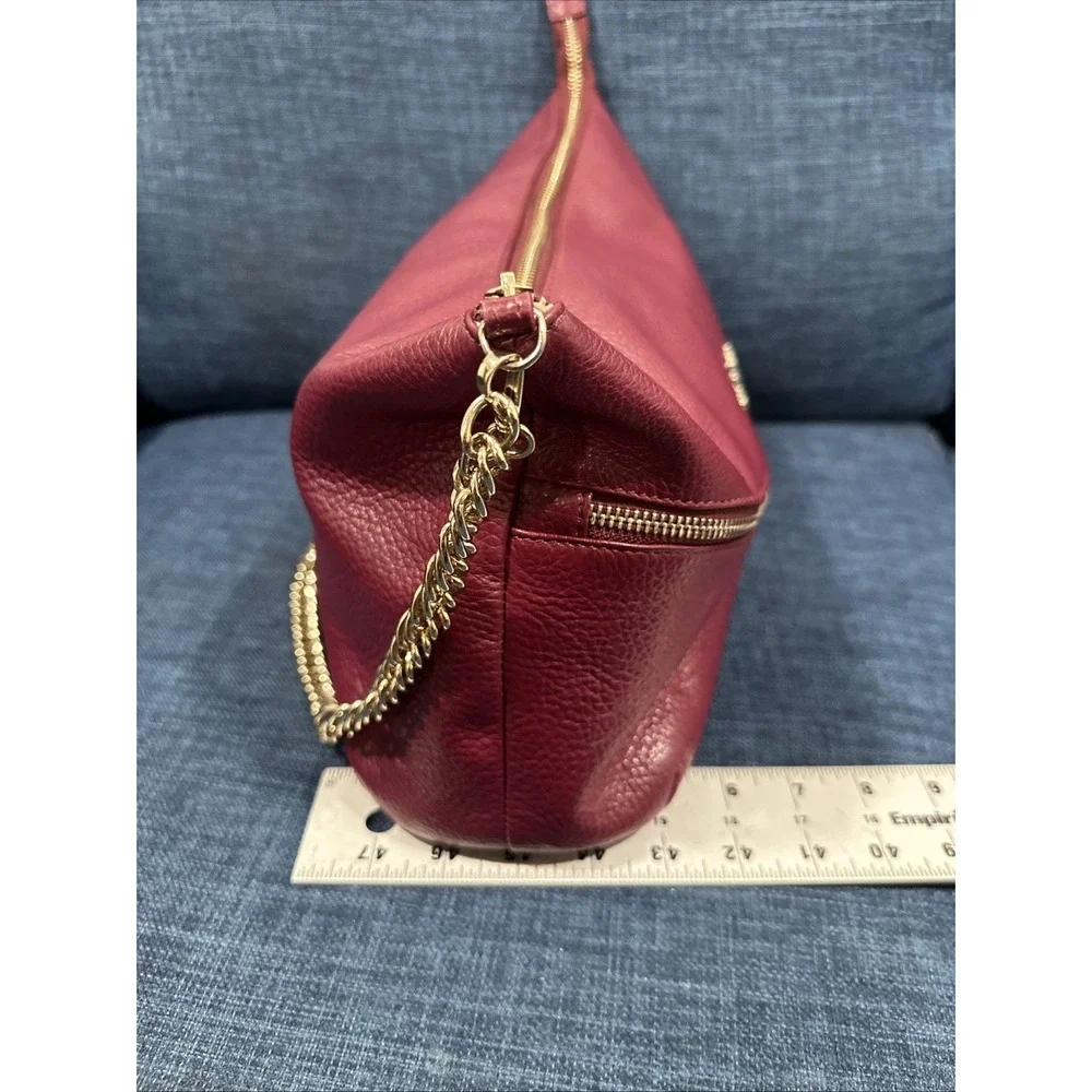 Versace Collection Leather Vitello stampa  Alce Satchel Messenger Bag